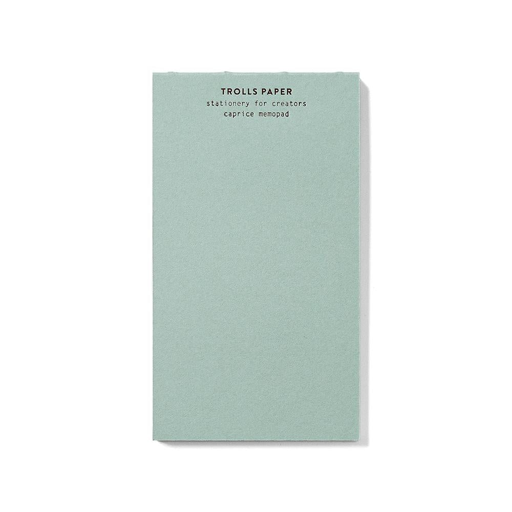 Caprice Memo Pad - Turquoise