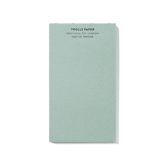 Caprice Memo Pad - Turquoise