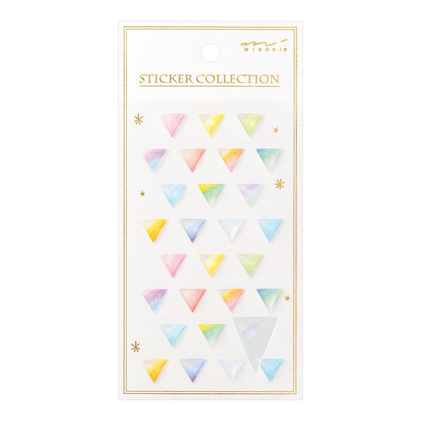 MIDORI Sticker 2532 Resin Gradation Square