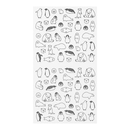 MIDORI Sticker 2555 Chat Sea Creature