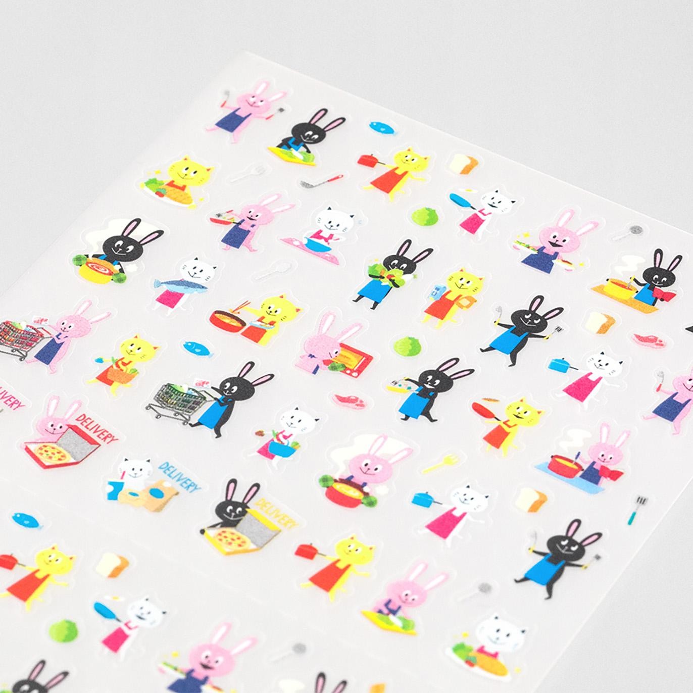 MIDORI Sticker 2556 Health Meal