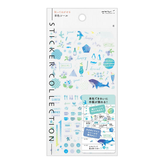 MIDORI Sticker 2560 Color Blue