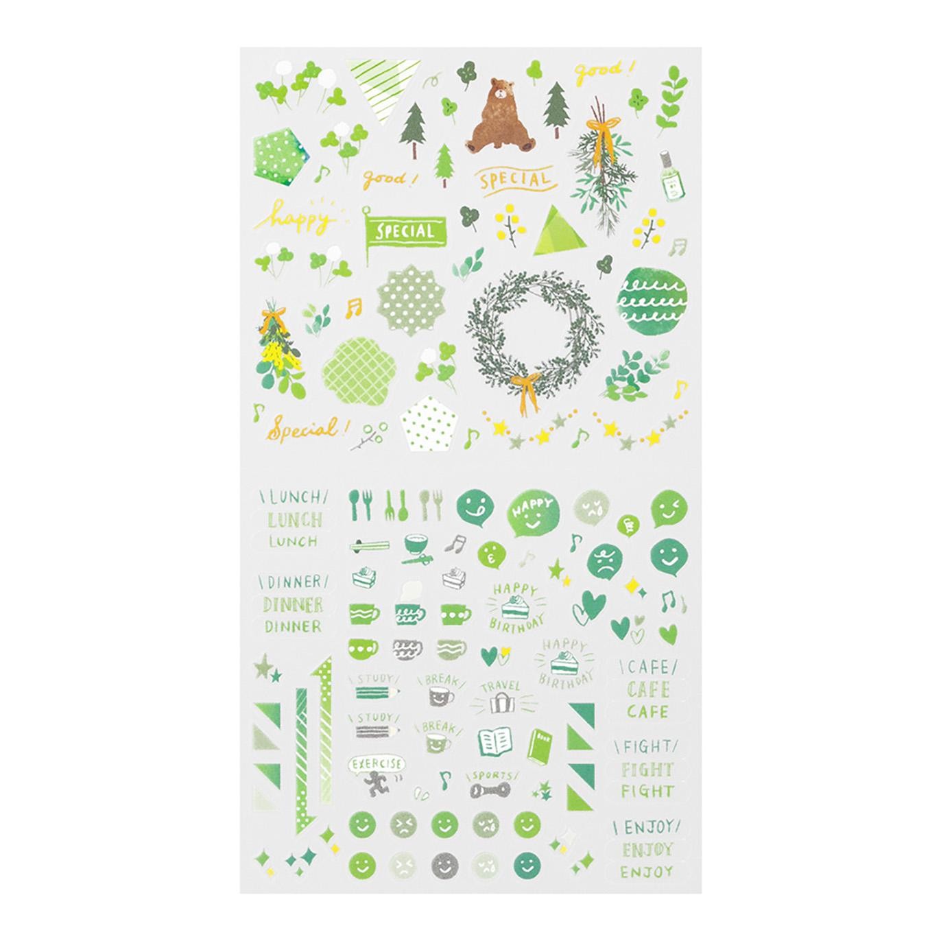 MIDORI Sticker 2561 Color Green