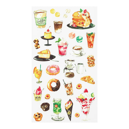 MIDORI Transfer Sticker 2584 Snacks