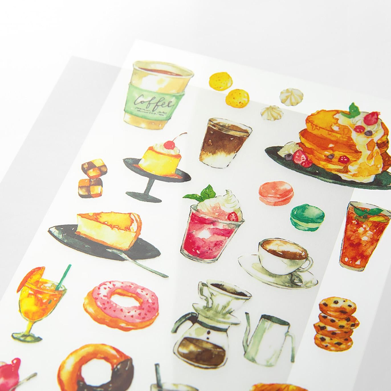 MIDORI Transfer Sticker 2584 Snacks