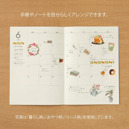 MIDORI Transfer Sticker 2584 Snacks
