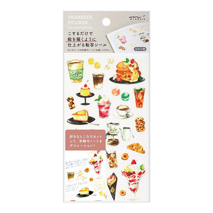 MIDORI Transfer Sticker 2584 Snacks