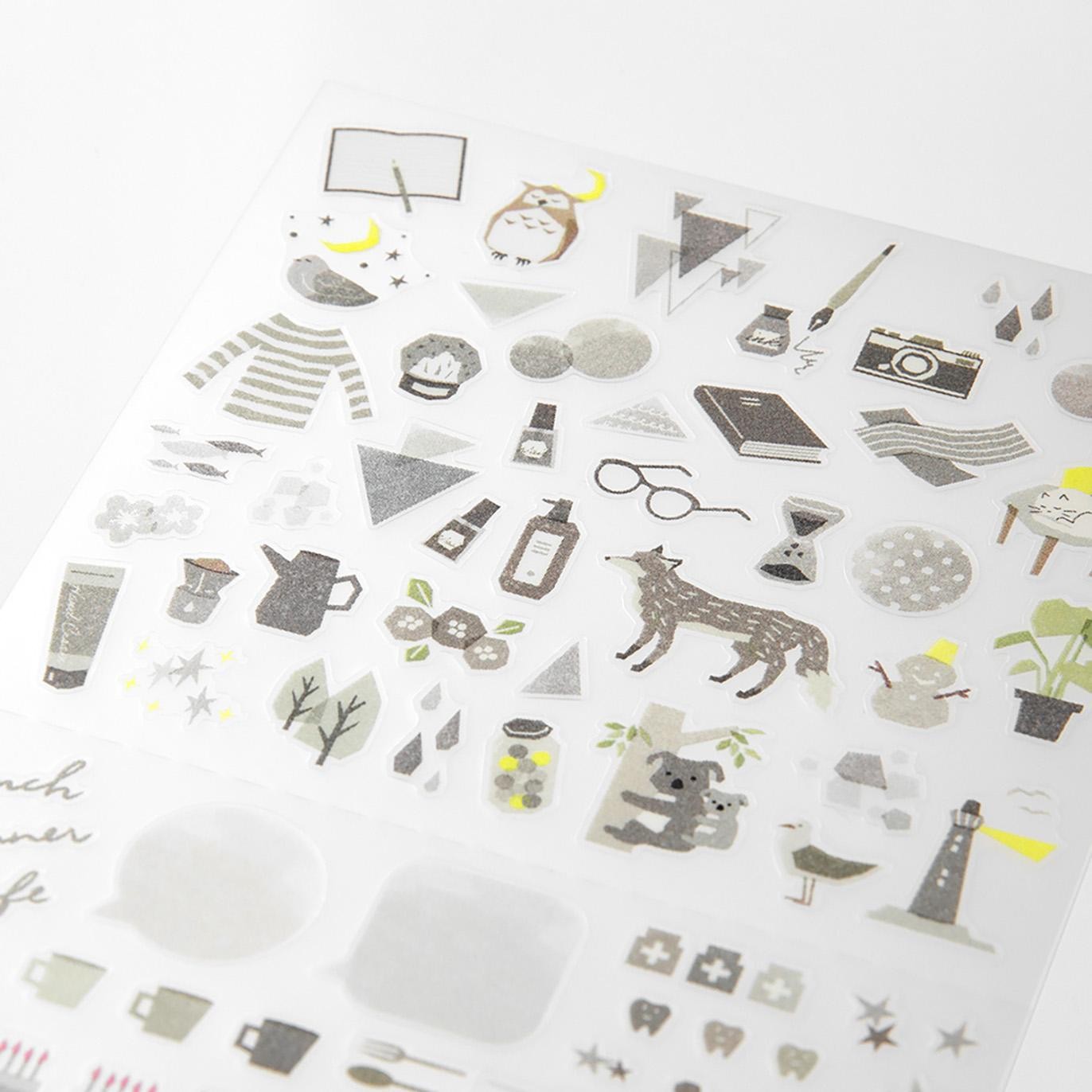MIDORI Sticker 2594 Color Gray