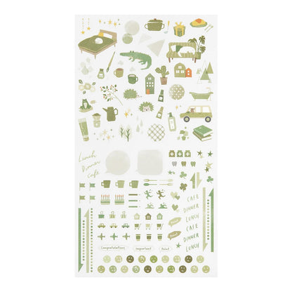 MIDORI Sticker 2595 Color Moss Green