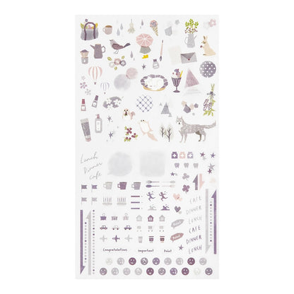 MIDORI Sticker 2596 Color Lavender