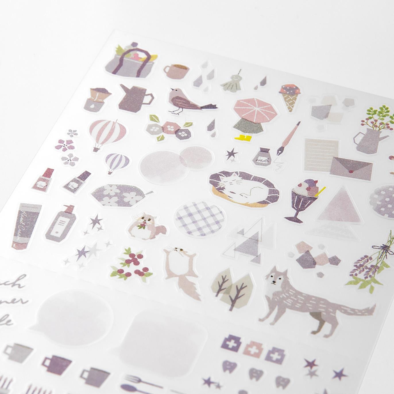 MIDORI Sticker 2596 Color Lavender