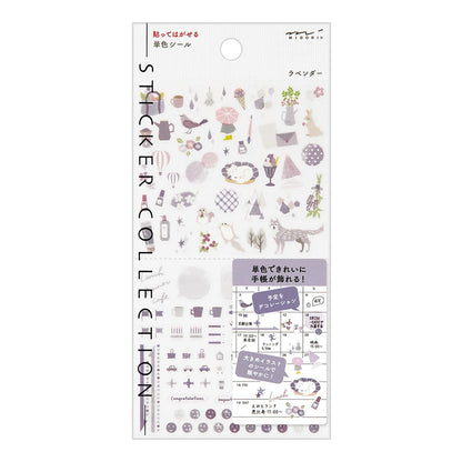 MIDORI Sticker 2596 Color Lavender