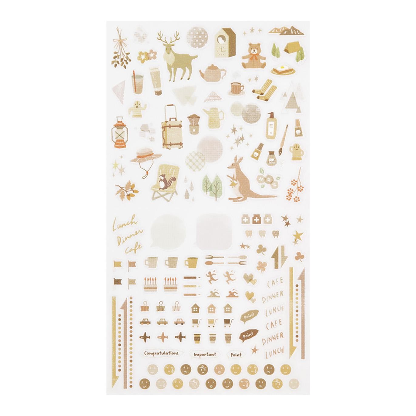 MIDORI Sticker 2597 Color Beige