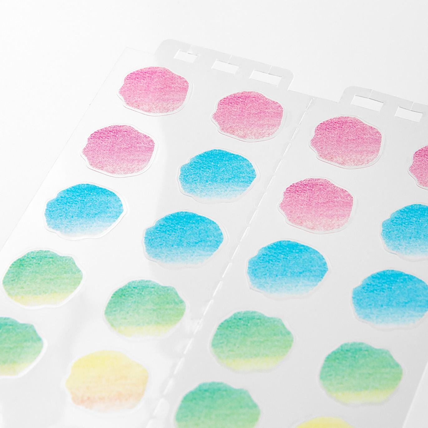 MIDORI Sticker 2601 Calendar (L) Gradation