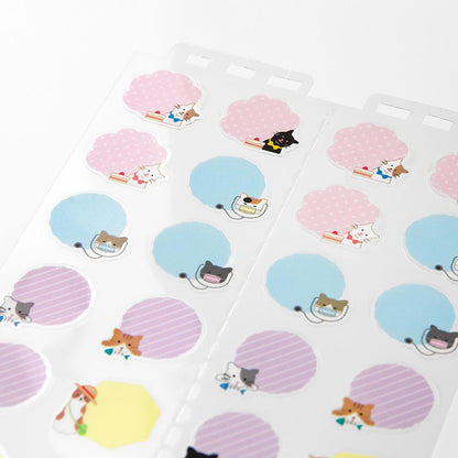 MIDORI Sticker 2603 Calendar (L) Cats
