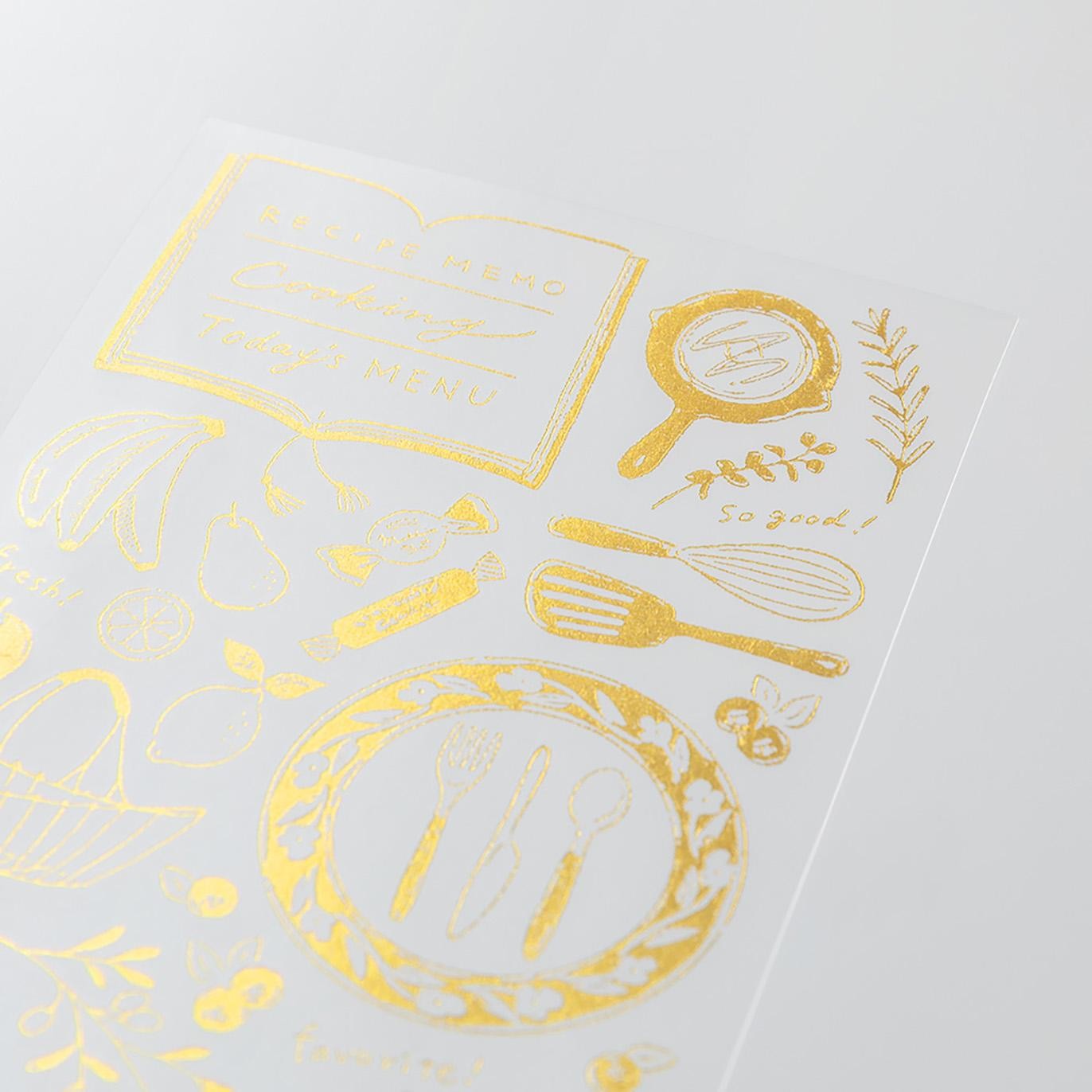 MIDORI Transfer Sticker Foil 2613 Kitchen