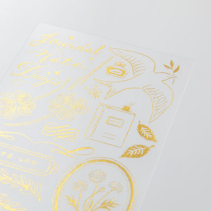 MIDORI Transfer Sticker Foil 2615 Happy Motifs for Record