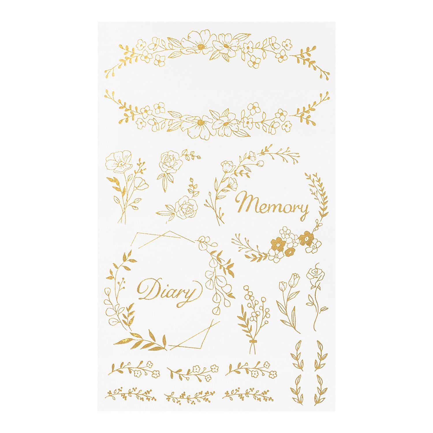 MIDORI Transfer Sticker Foil 2620 Flower