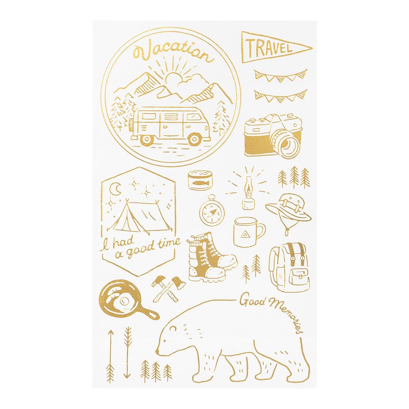 MIDORI Transfer Sticker Foil 2621 Outdoor