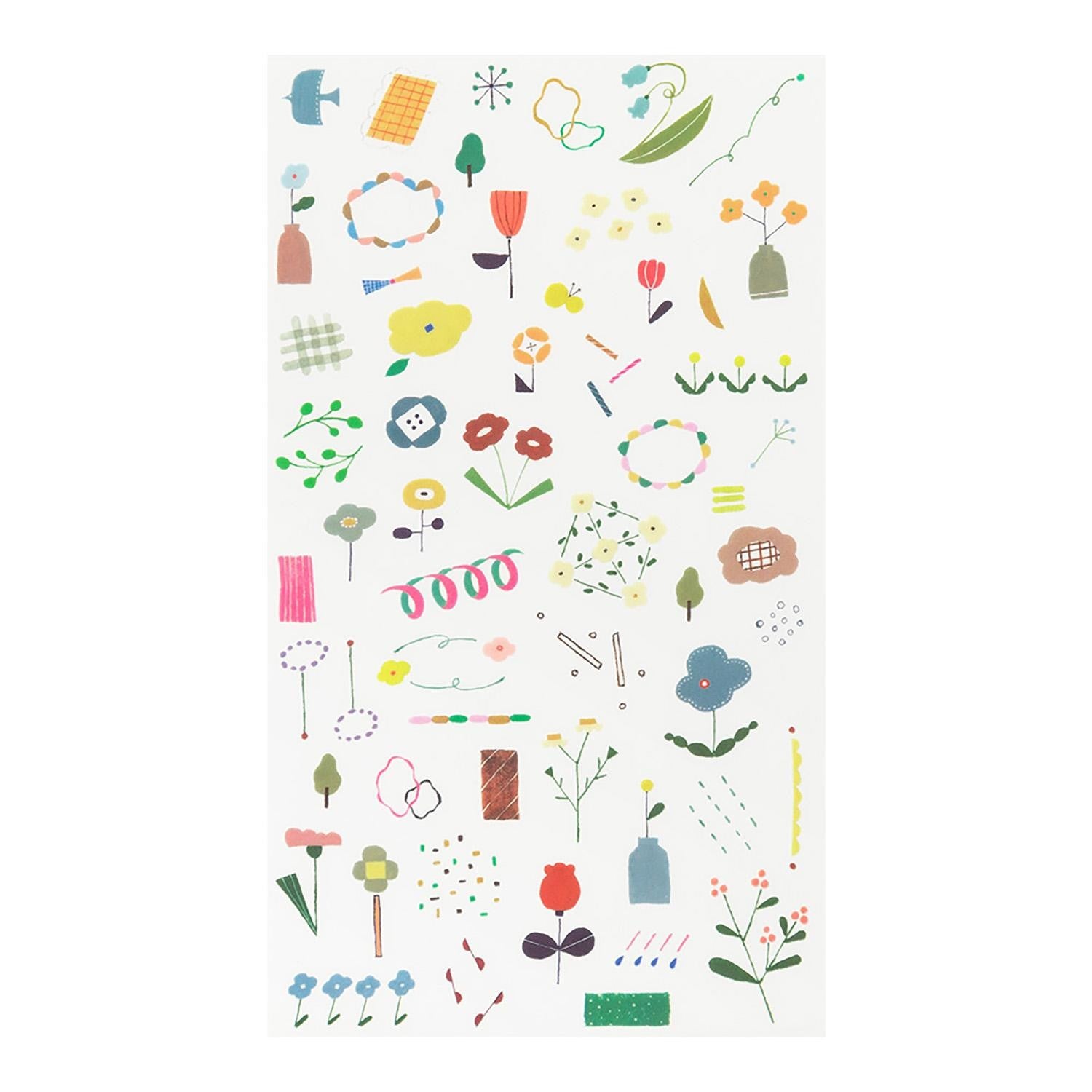 MIDORI Transfer Sticker 2631 Scandinavian Motifs