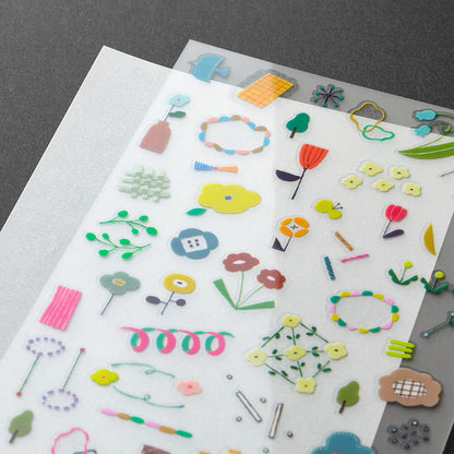 MIDORI Transfer Sticker 2631 Scandinavian Motifs