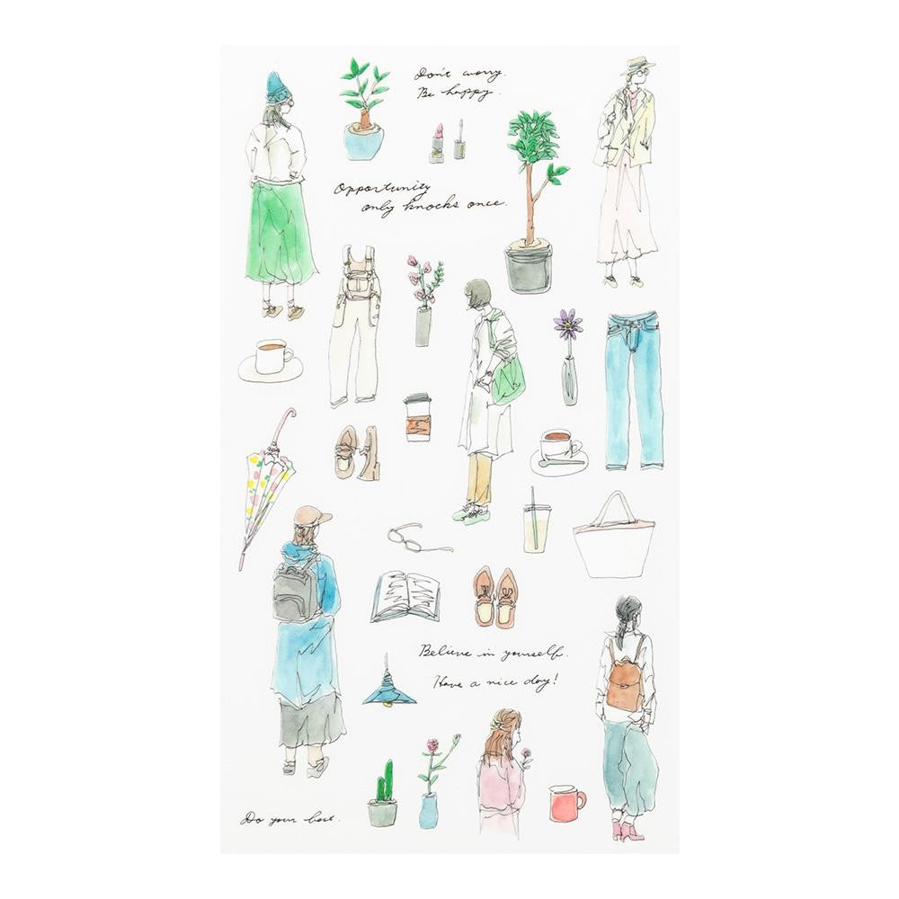 MIDORI Transfer Sticker 2633 Fashion