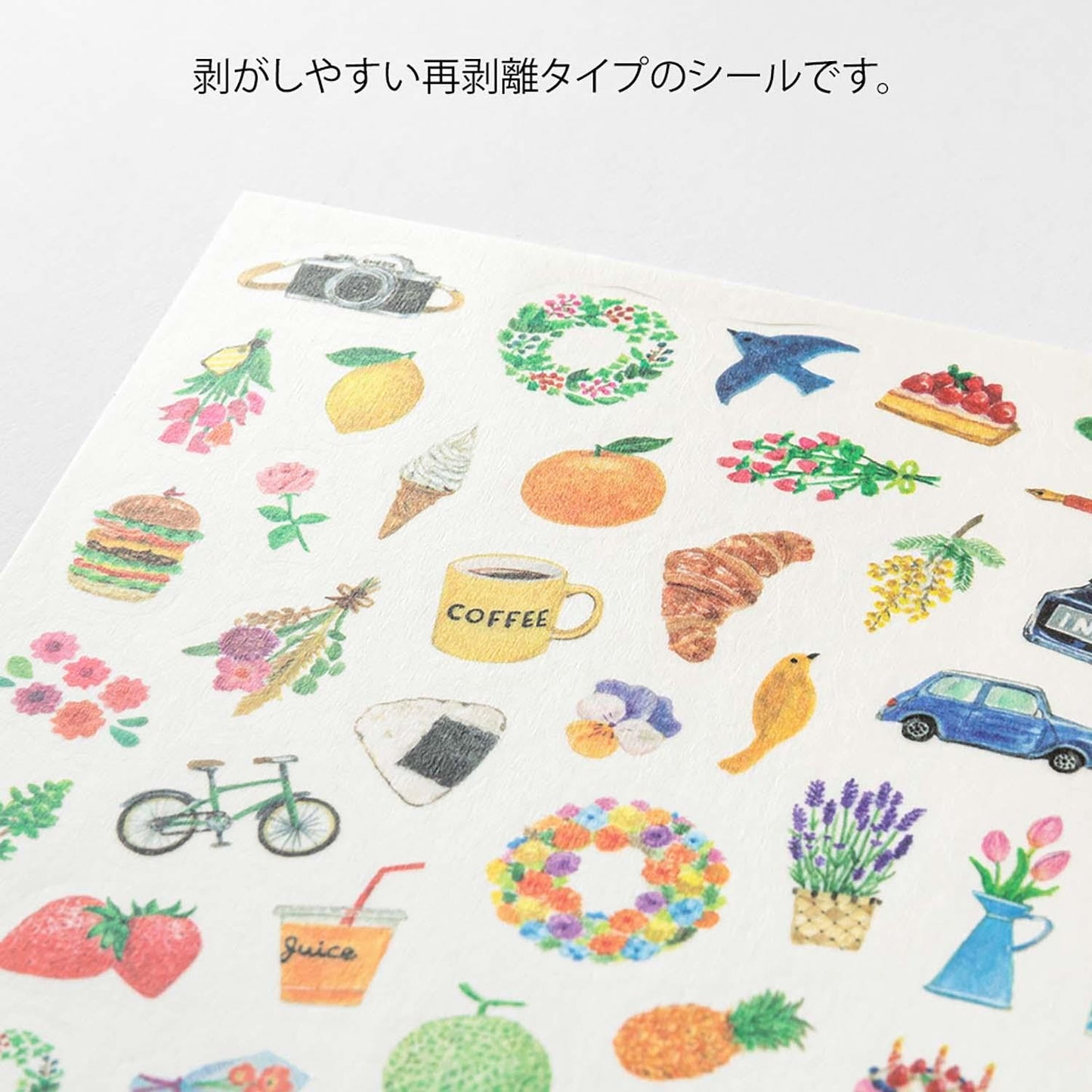 Yuru Log Sticker 1 Sheet Motif