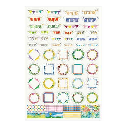 Yuru Log Sticker 1 Sheet Decoration