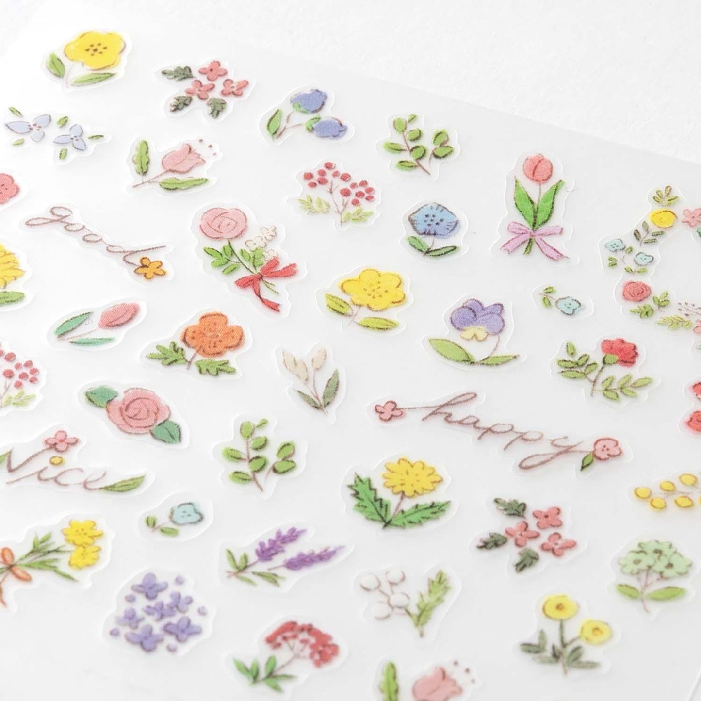 MIDORI Sticker 2682 Wild Flowers