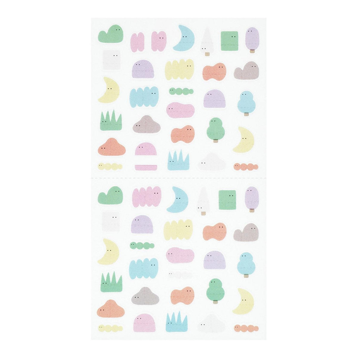 MIDORI Sticker 2746 Side-Frame Loose Illustration
