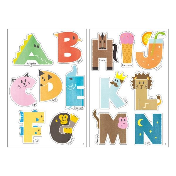 MIDORI Electrostatic Wall Sticker English Lesson
