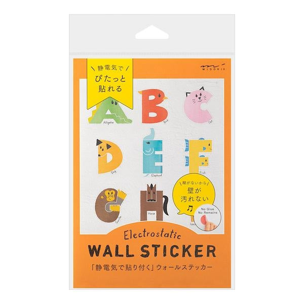 MIDORI Electrostatic Wall Sticker English Lesson