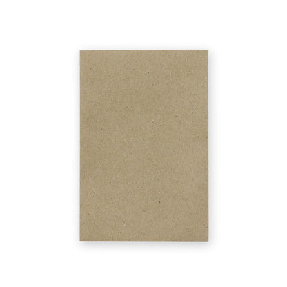 TRC Kraft-Umschlag (S) vertikal mit Kordelzug Grau