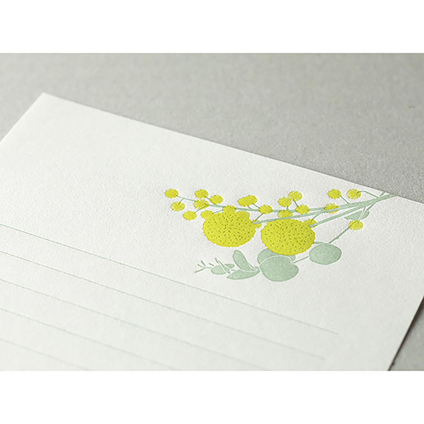Letter Set 461 Press Bouquet Yellow
