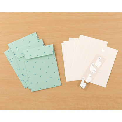 Letter Set with Stickers 367 Alpaca B