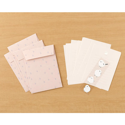 Letter Set with Stickers 758 Long-tailed Tit A