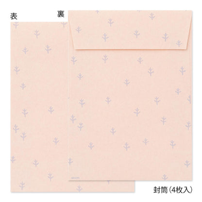 Letter Set with Stickers 758 Long-tailed Tit A