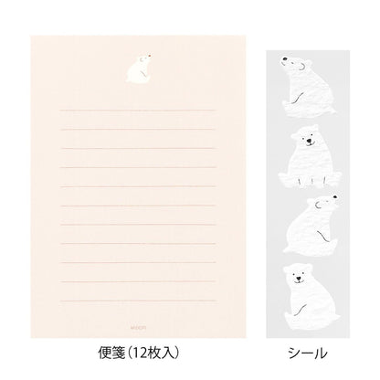 Letter Set with Stickers 311 Polar Bear A