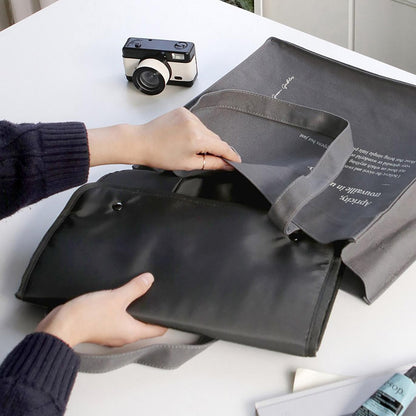 Multi pocket laptop pouch 15" 04 Black