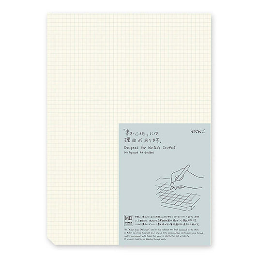 MD Paper Pad (A4) Gridded English Caption