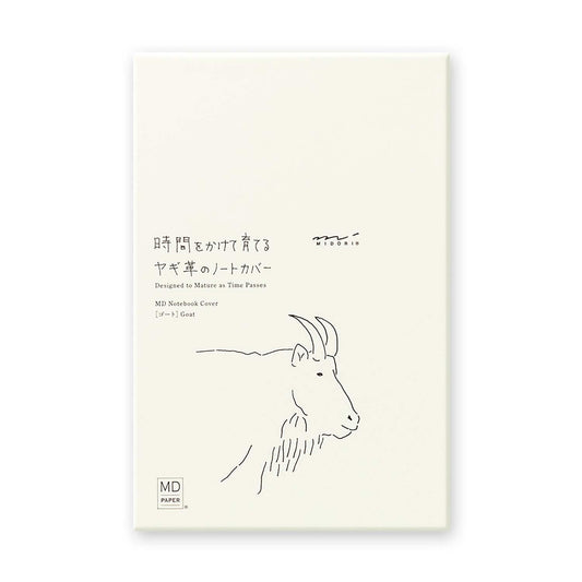 MD Notebook Cover Goat Leather for (B6 Slim)