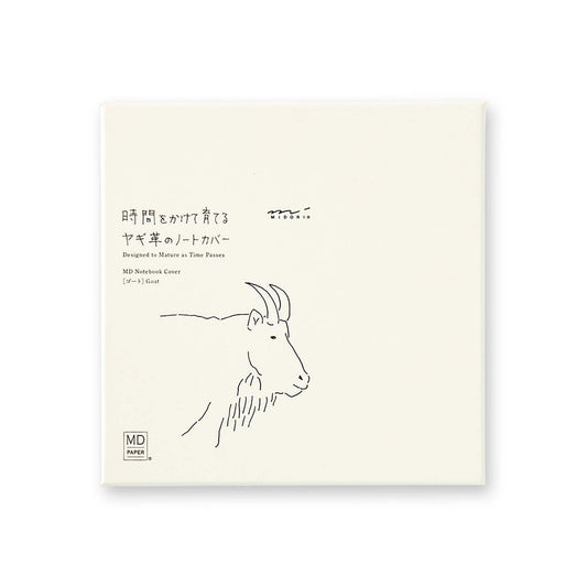 MD Notebook Cover Goat Leather for (A5 Square)