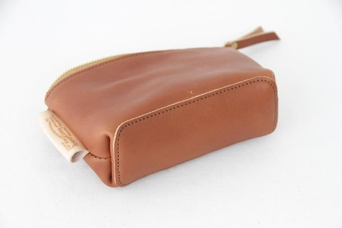 Leather Pouch L - Brown