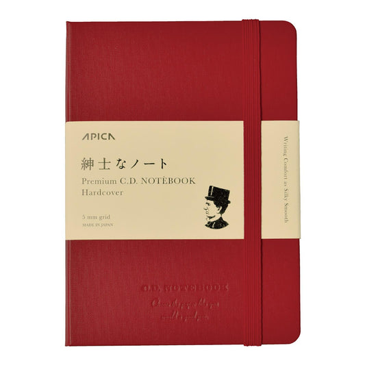 Premium CD Hard Cover Notebook A6 Grid