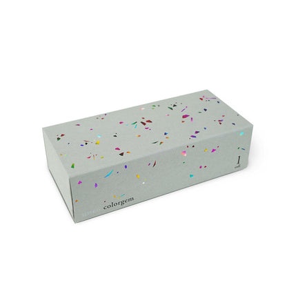 Colorgem Box of 3 Gold+Ruby+Jade