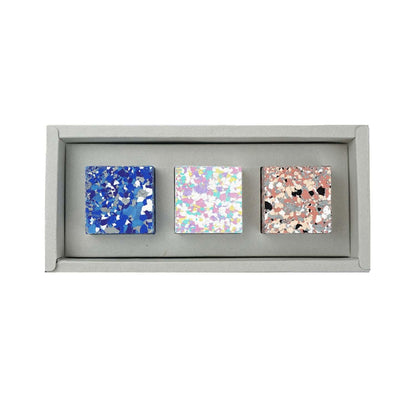 Colorgem Box of 3 Lapis+Granite+Pearl