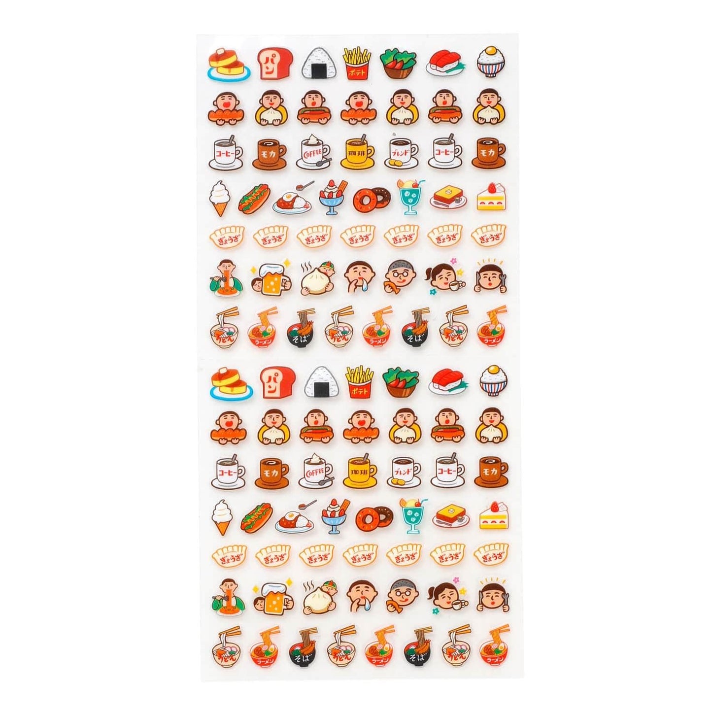 NEW RETRO Diary Stickers / C / Foods