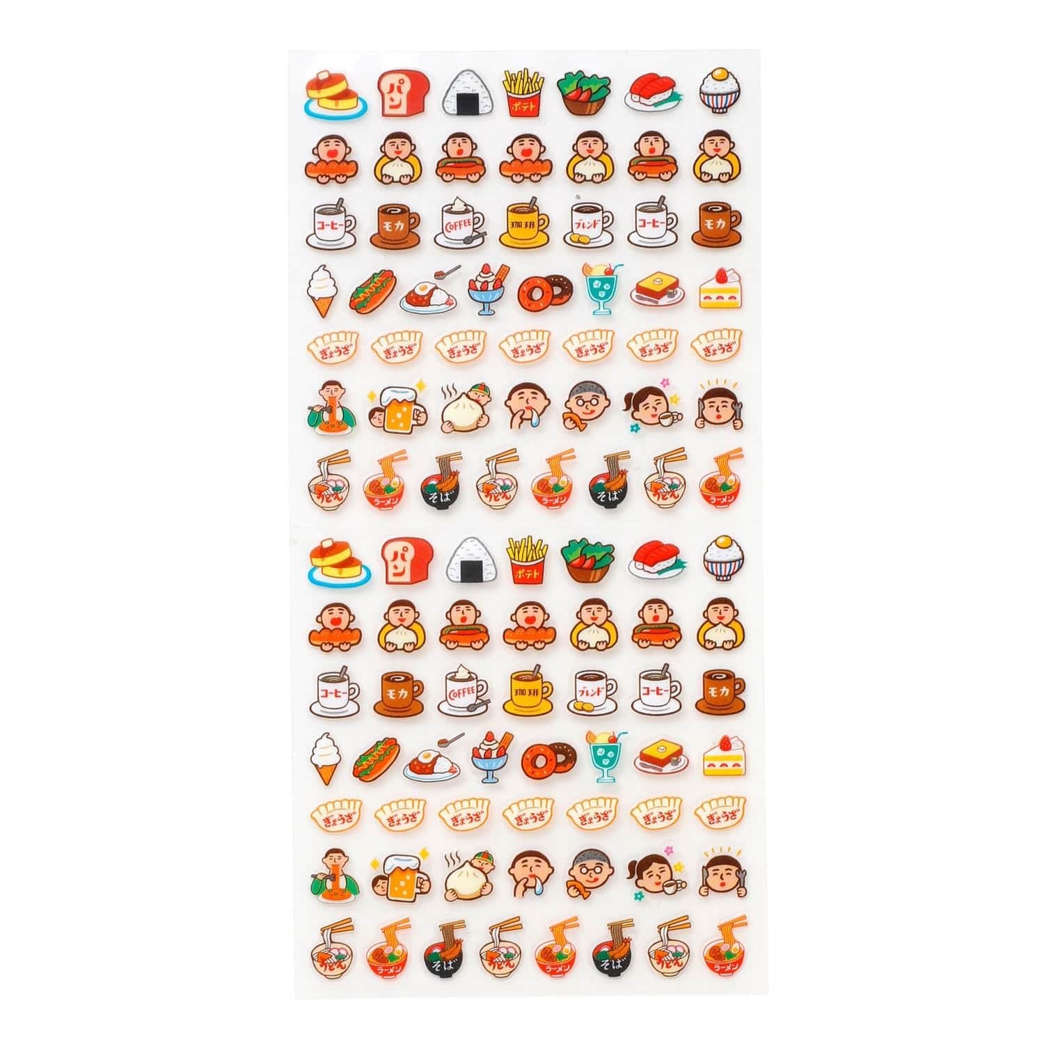 NEW RETRO Diary Stickers / C / Foods