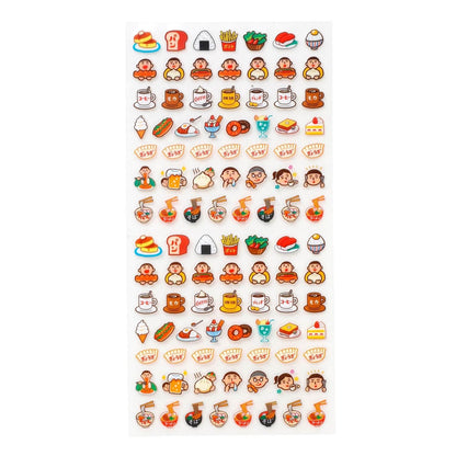 NEW RETRO Diary Stickers / C / Foods