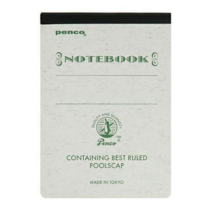 Cuaderno A7 de tapa dura verde